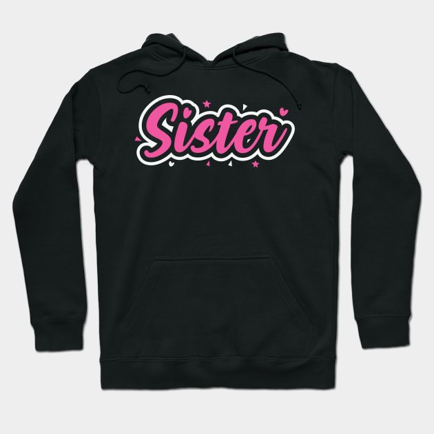 Pregnancy Announcement Gifts for Sister Hoodie by QualityDesign